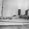 HMT Empire Windrush - postcard image, Date unknown.