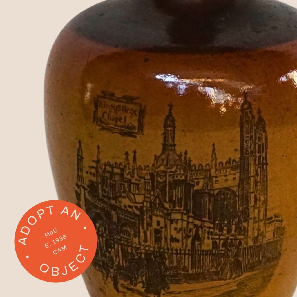 Adopt an object: £50 King's Chapel Jug